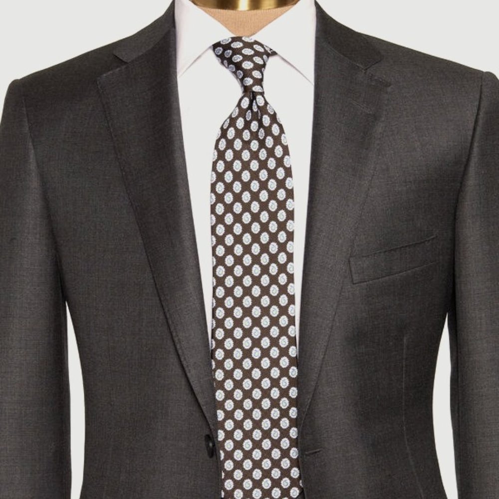 Paul Stuart Mini Paisley Silk Tie